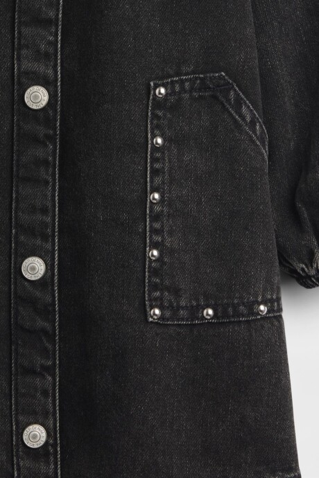 Vestido De Jean Toddler Niña Black