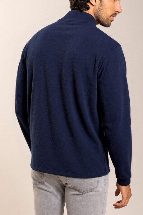 SWEATER POLAR M/C LAZA Navy