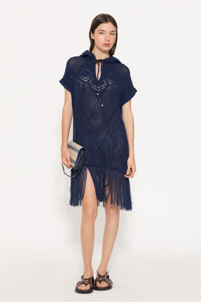 PONCHO ANGELES Azul Marino