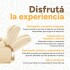 Sofá Sillón 2 Cuerpos Reclinable Masajeador Electrico Living Color Variante Crema