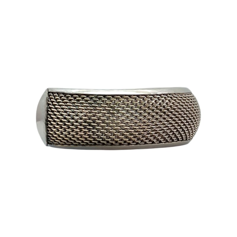 Brazalete tejido rígido-Plata 925-Sin Piedra-BR3036 sinpiedra