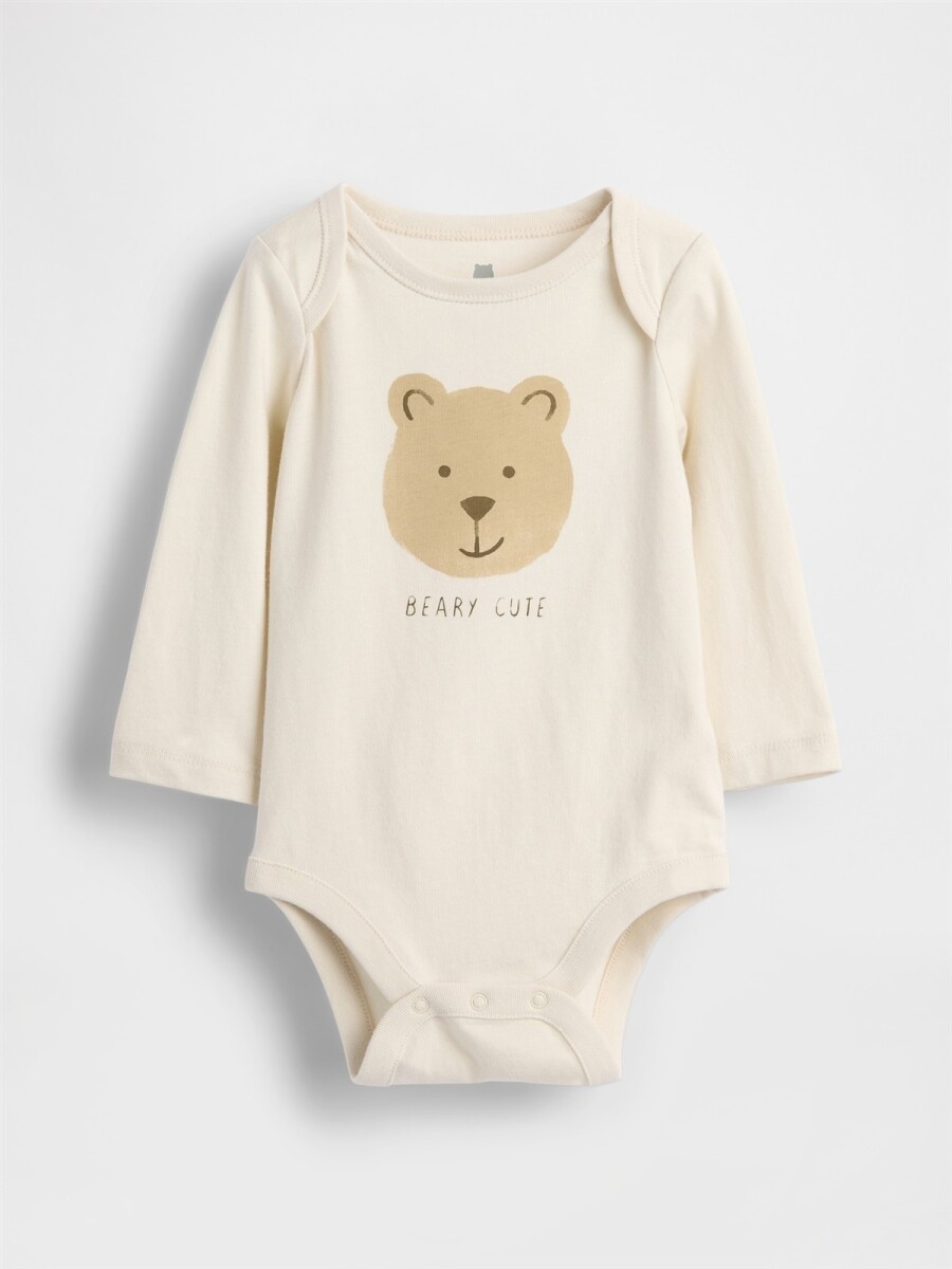 Body Logo Gap Bebé - Bear Head 