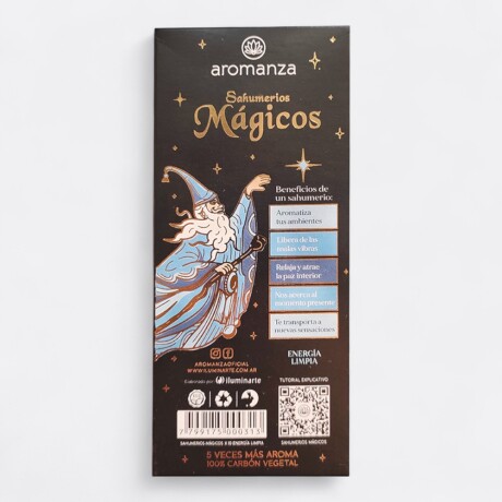 Incienso Linea Sahumerios Mágicos Aromanza Energía Limpia
