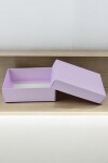 Caja Rectangular 8x12x4,5 cm LILA