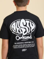 T-SHIRT AZORES TEEN RUSTY Negro