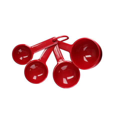 Set x 4 tazas de medidas Rojo KitchenAid Set x 4 tazas de medidas Rojo KitchenAid