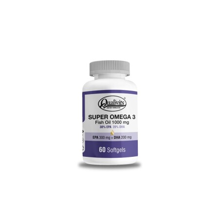 QUALIVITS SUPER OMEGA 3 60 SOFTGELS QUALIVITS SUPER OMEGA 3 60 SOFTGELS