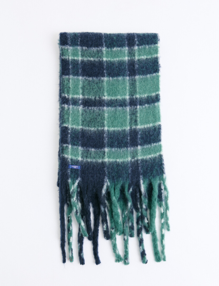 700895 BUFANDAS HARRINGTON LABEL Verde