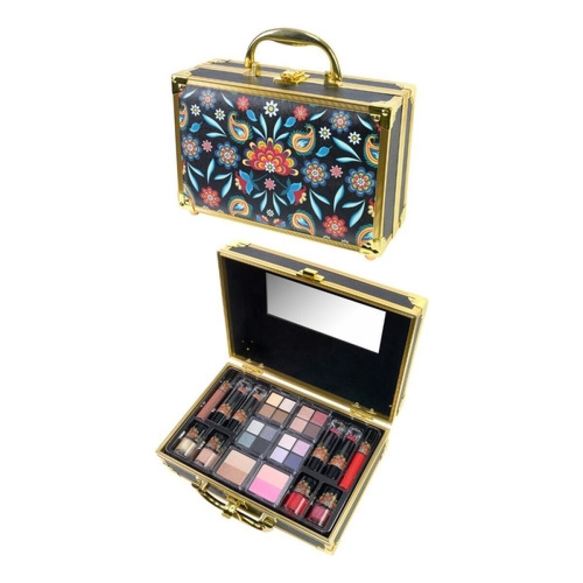 Maleta de maquillaje Boho Chic 16 Piezas The Color Workshop 