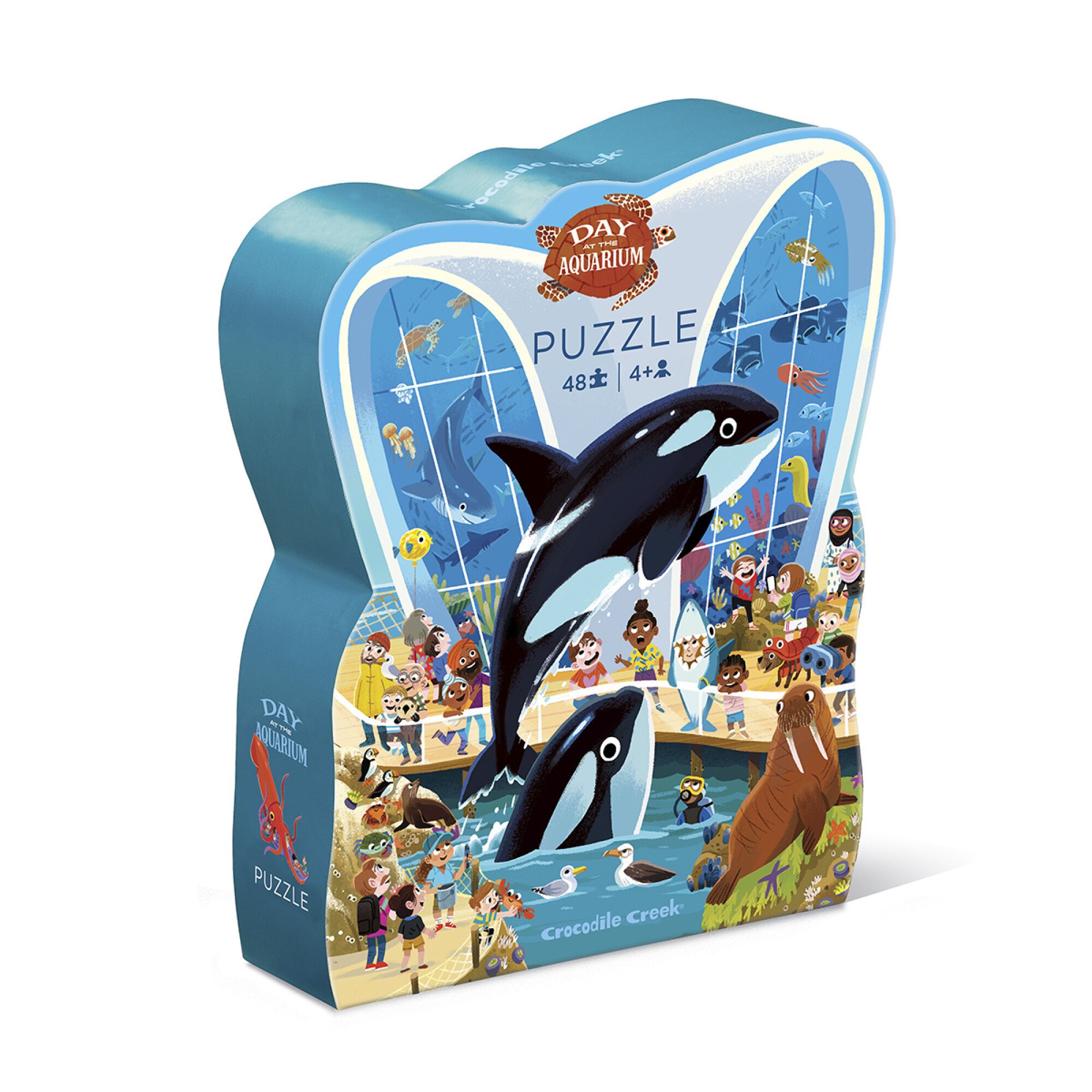 Puzzle Crocodile Creek 48 Piezas 45 cm x 60 cm - ACUARIO — Cartoons