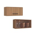 COCINA MODULADA 2.55 MT ROBLE/CHAMPAGNE - HAVANA COCINA MODULADA 2.55 MT ROBLE/CHAMPAGNE - HAVANA