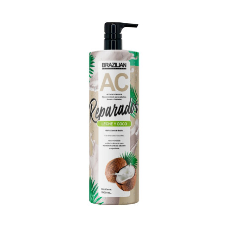 ACONDICIONADOR BRAZILIAN 1 LT LECHE Y COCO ACONDICIONADOR BRAZILIAN 1 LT LECHE Y COCO