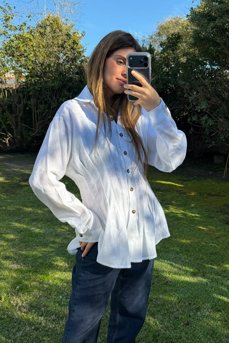 Corset Shirt Blanco