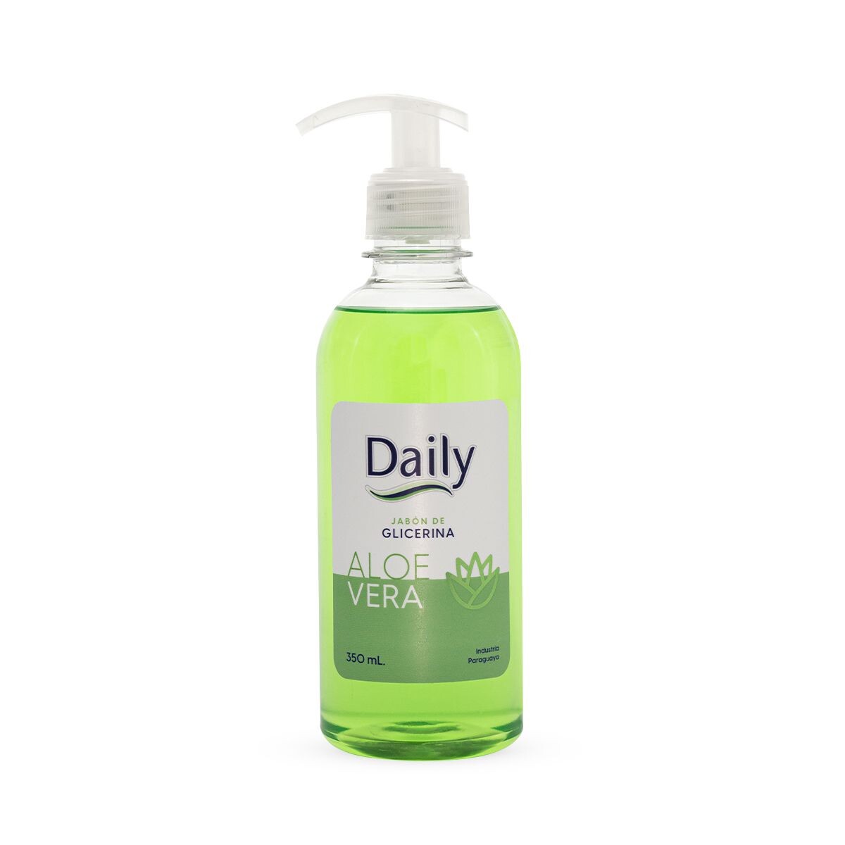 DAILY JABON LIQ. ALOE VERA 350 ML UNID. 