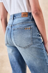 Jean Crop Recto Denim