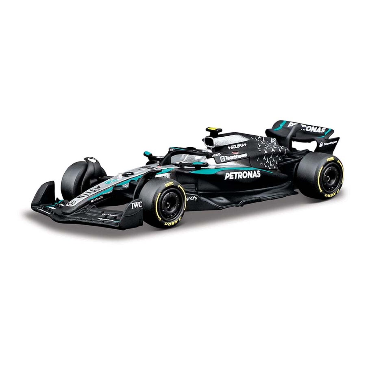 JUGUETE BBURAGO AUTO F1 1:64 BL MERCEDES ANT 58002 