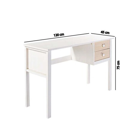 ESCRITORIO KIDS MADERA BLANCO BETHEL