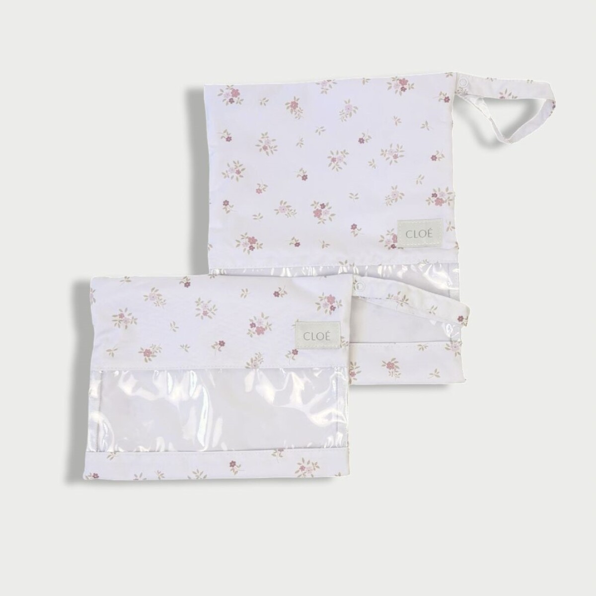 Bolsita Set Impermeable - Cottage Rosa 