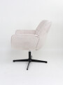 Butaca Con Base Giratoria Adele Beige
