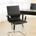 Silla Oficina Escritorio Ergonómica Respaldo Ejecutiva X4 Un Color Negro Plateado