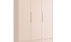 Ropero 3 puertas 2 cajones Infantil - Theo Rosa