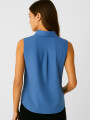 Blusa Bharta Azul Piedra