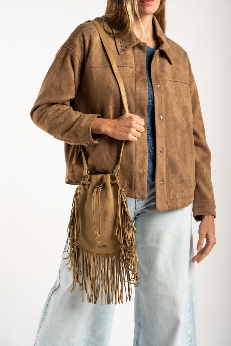 Sobrecamisa Gamuza Camel