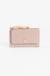 Monedero de tela beige