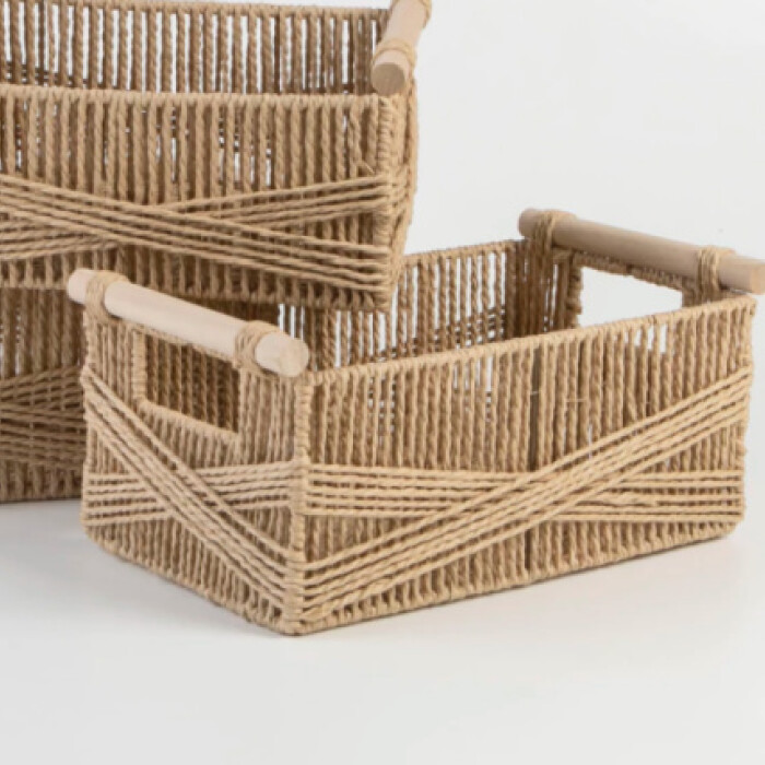 Cesto Fibras Naturales S Cesto Fibras Naturales S