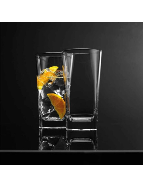 SET 6 VASO LARGO 305CC CARRE PASABAHCE SET 6 VASO LARGO 305CC CARRE PASABAHCE