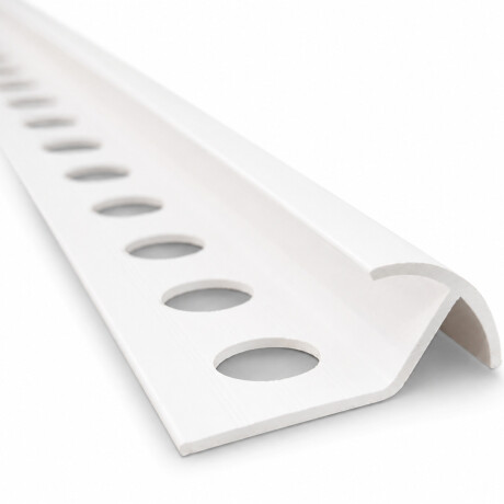 Perfil Guardacanto de PVC Reforzado 12mm Blanco Perfil Guardacanto de PVC Reforzado 12mm Blanco