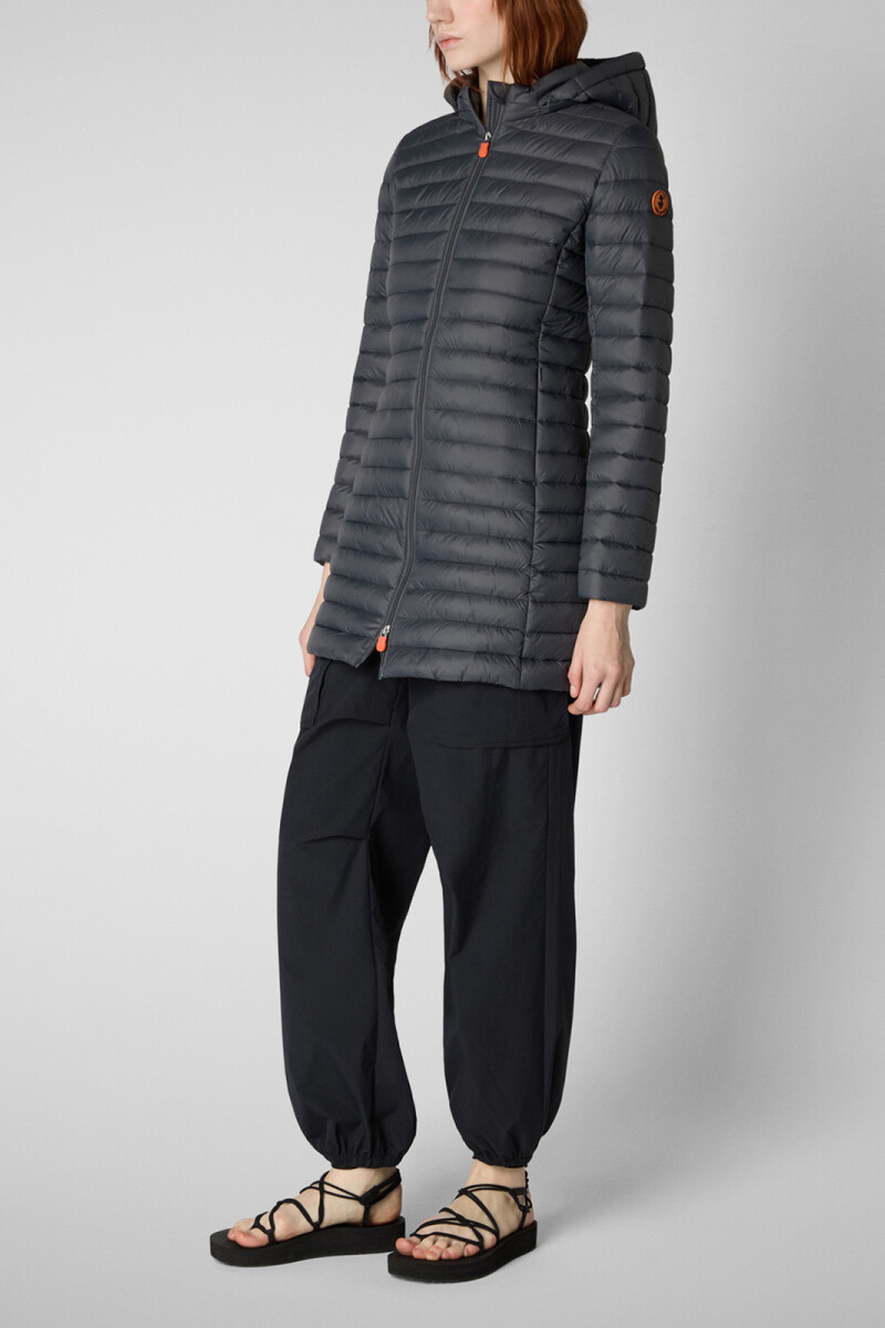 CAMPERA LARGA BRYANNA Gris