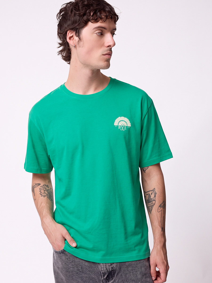 T-SHIRT ABACO DIXIE Verde