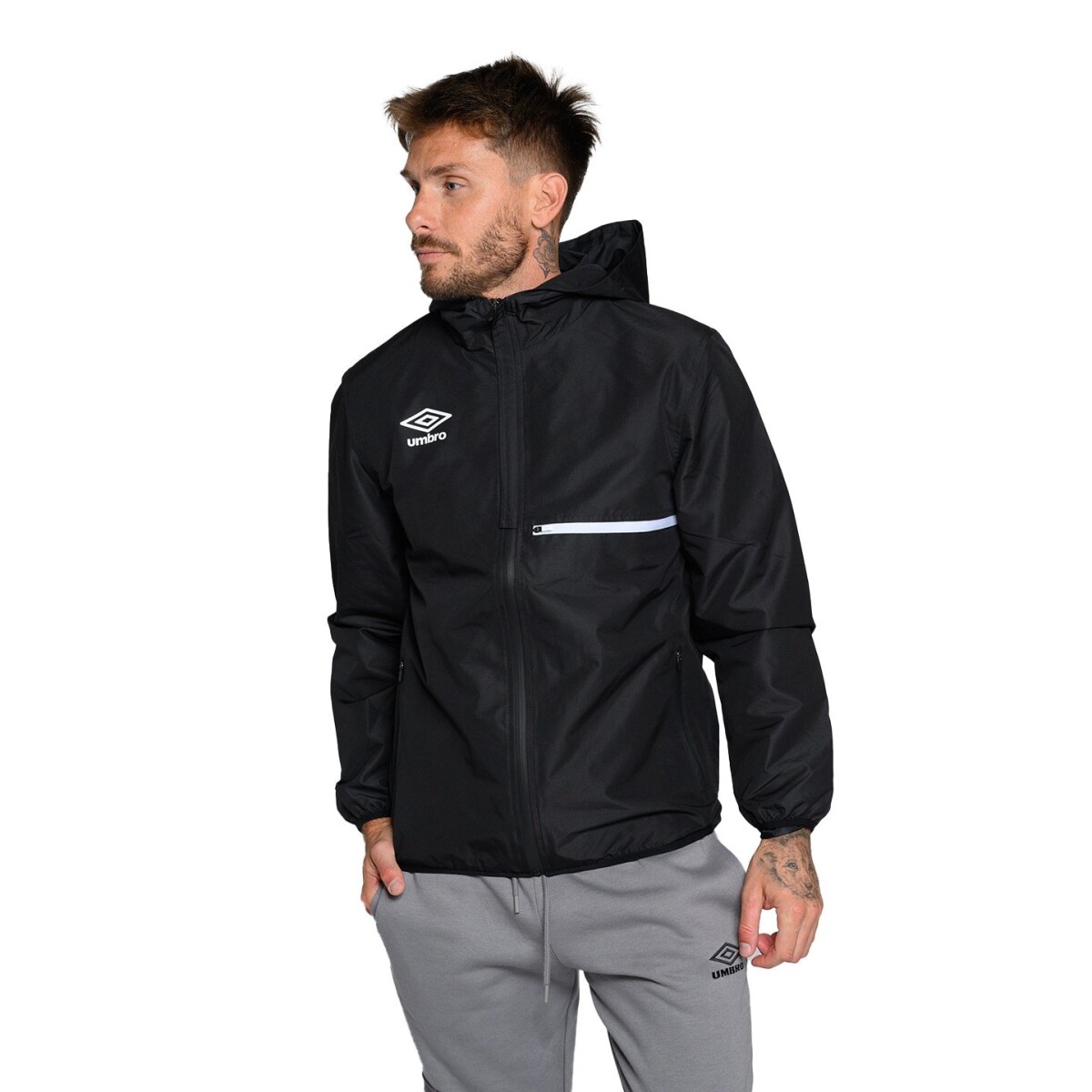 Campera de Hombre Umbro Pluie - Negro 