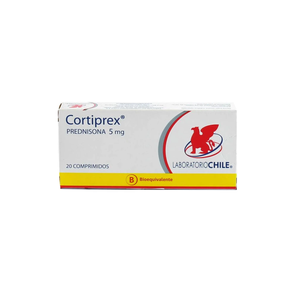 CORTIPREX 5 MG. CJ X 20 COMPRIMIDOS