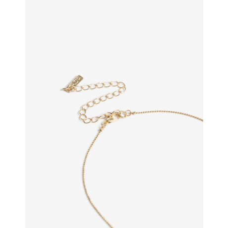 Collar Dije Sombrero Y Estrella Cowboy Dorado