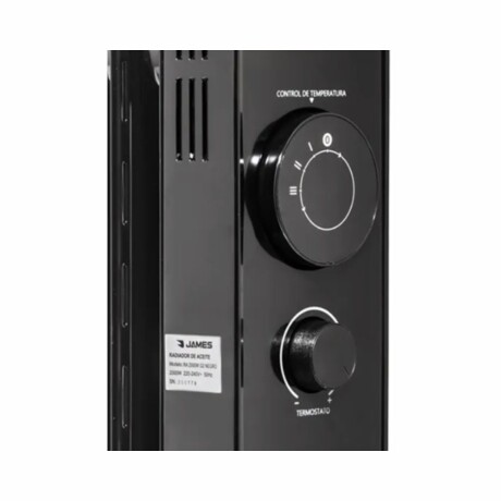Radiador De Aceite James 9 Elementos Ra2000 G2 Negro Radiador De Aceite James 9 Elementos Ra2000 G2 Negro