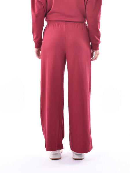 PANTALON CIRA BORDEAUX