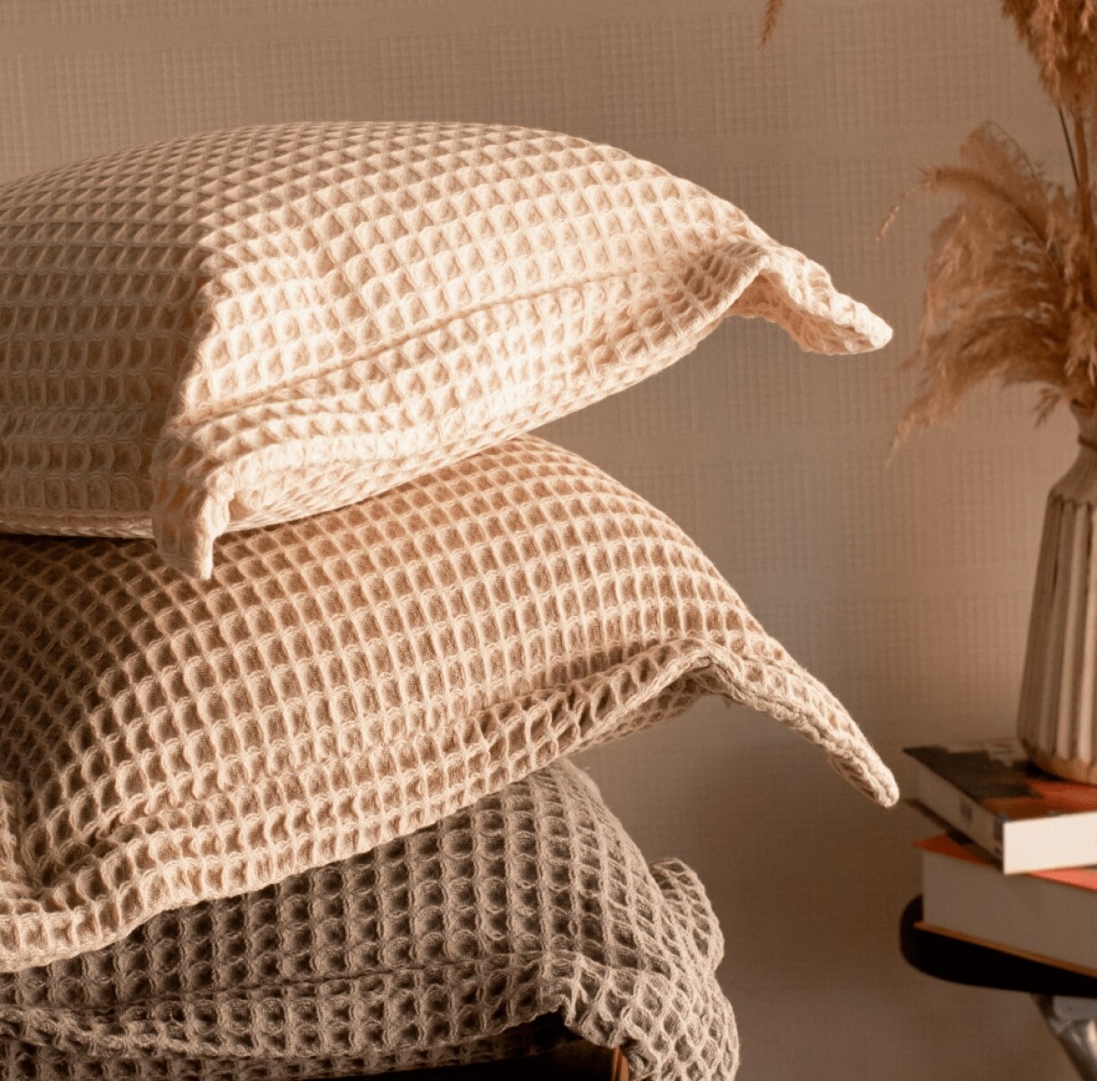 Almohadón Deco Cloque 40 x 40 cm - Beige 