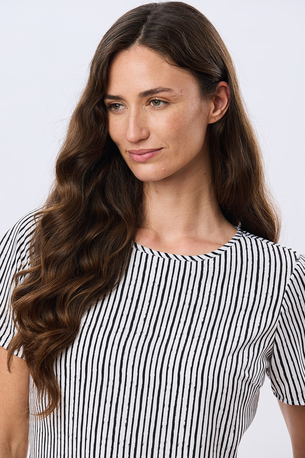 BLUSA CLÁSICA Raya Negra