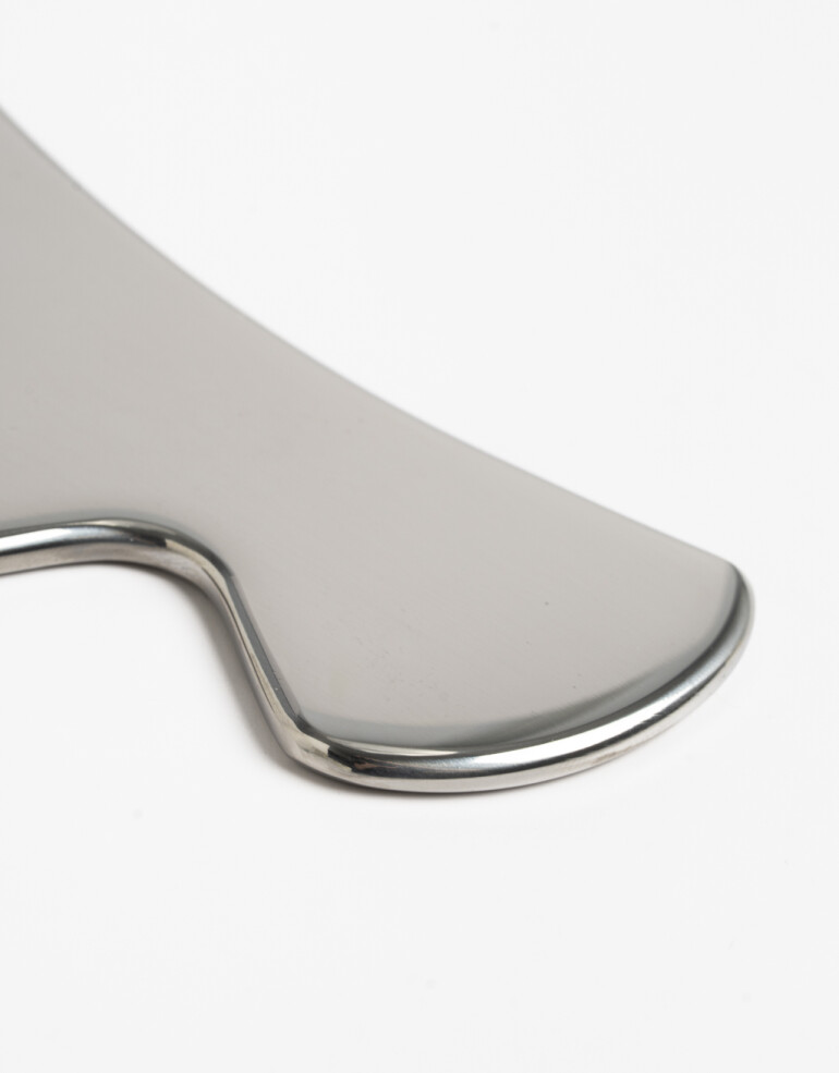 Complementos de cosmética para rostro Herramientas faciales Gua Sha Facial De Acero Inoxidable - Rosa Piel