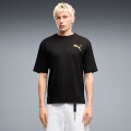 Remera de Hombre Puma Graphics Boxy Utility Tee Negro