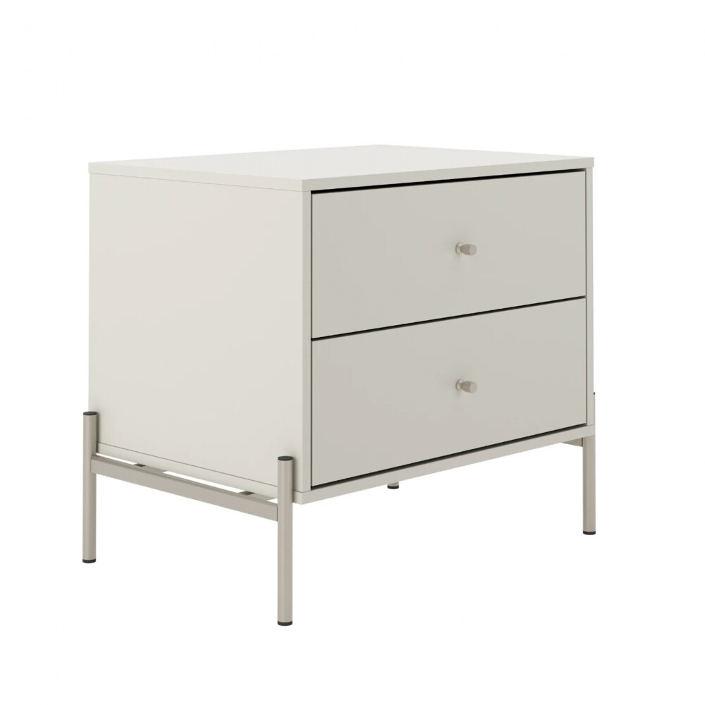 Mesa de Luz Jasper Off White Mate / Champagne
