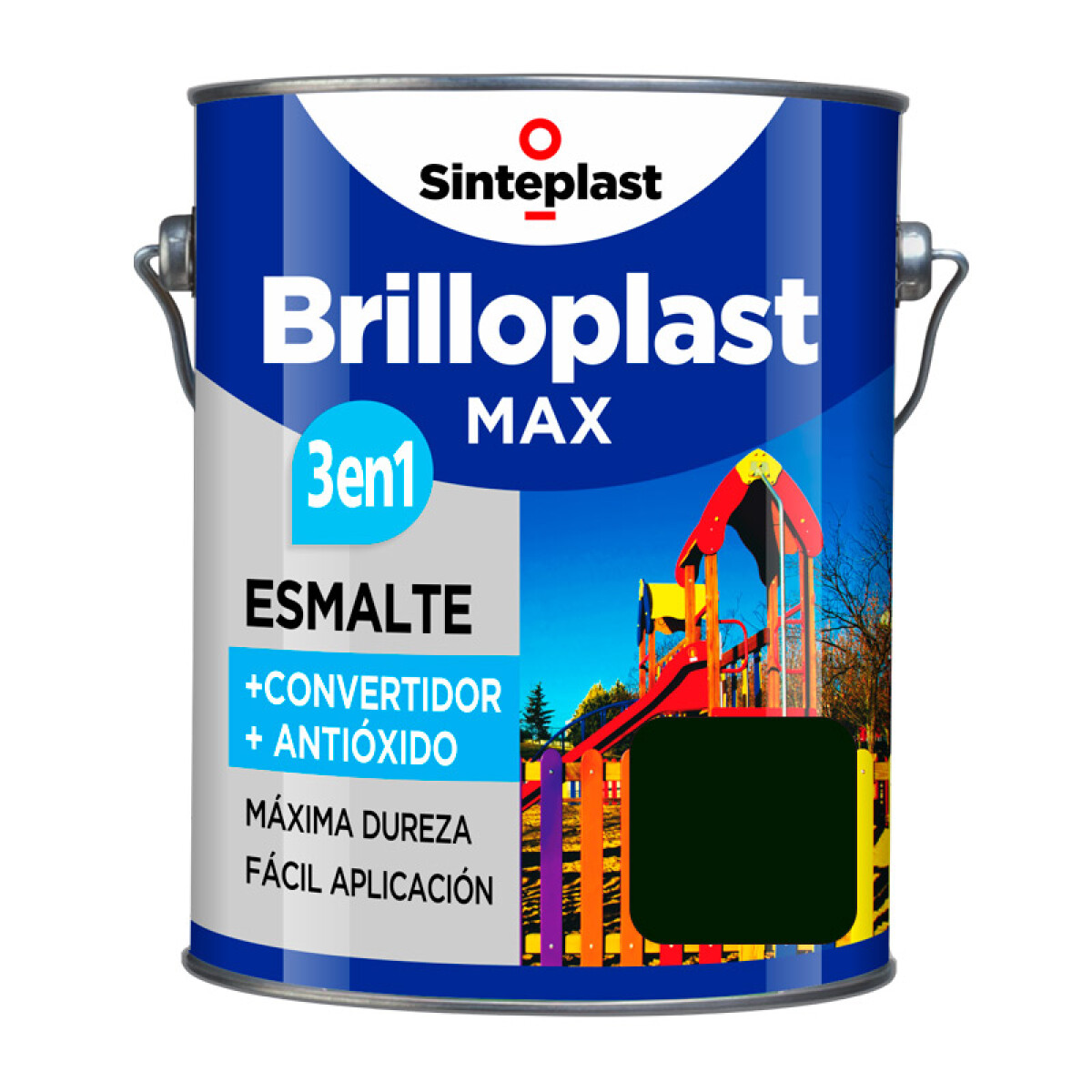 Brilloplast Max - 3en1- Brillante - Verde Noche 