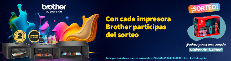 Ganá con Brother en Agosto