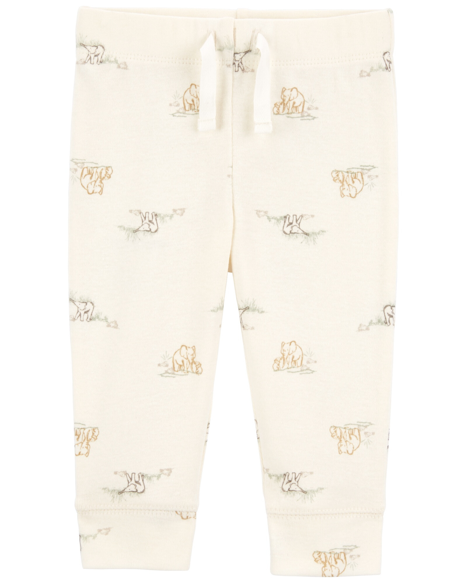 Set tres piezas de algodón, pantalón, saco con capucha y body, diseño elefantes Set tres piezas de algodón, pantalón, saco con capucha y body, diseño elefantes