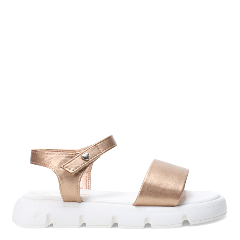 Sandalias de Niña MINI Miss Carol FROSI con banda Rosa - Dorado