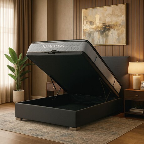 Sommier Baul Plaza Y Media Hamptons Hybrid Ruthenium Sommier Baul Plaza Y Media Hamptons Hybrid Ruthenium