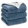 Frazada Manta Polar con Corderito 2 Plazas 200x230cm Azul