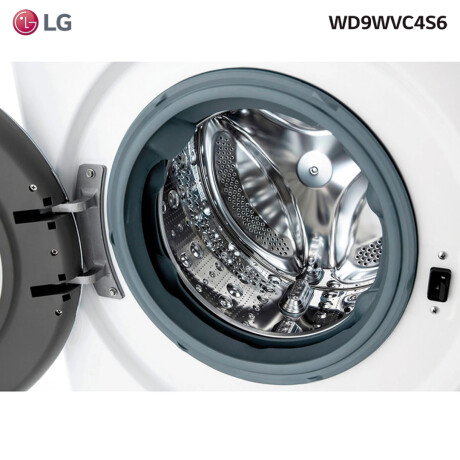 Lavasecarropas LG WD9WVC4S6 Carga Frontal 9KG Blanco